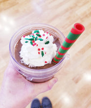 Load image into Gallery viewer, Christmas Silicone Straws